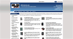 Desktop Screenshot of kb-controls.com